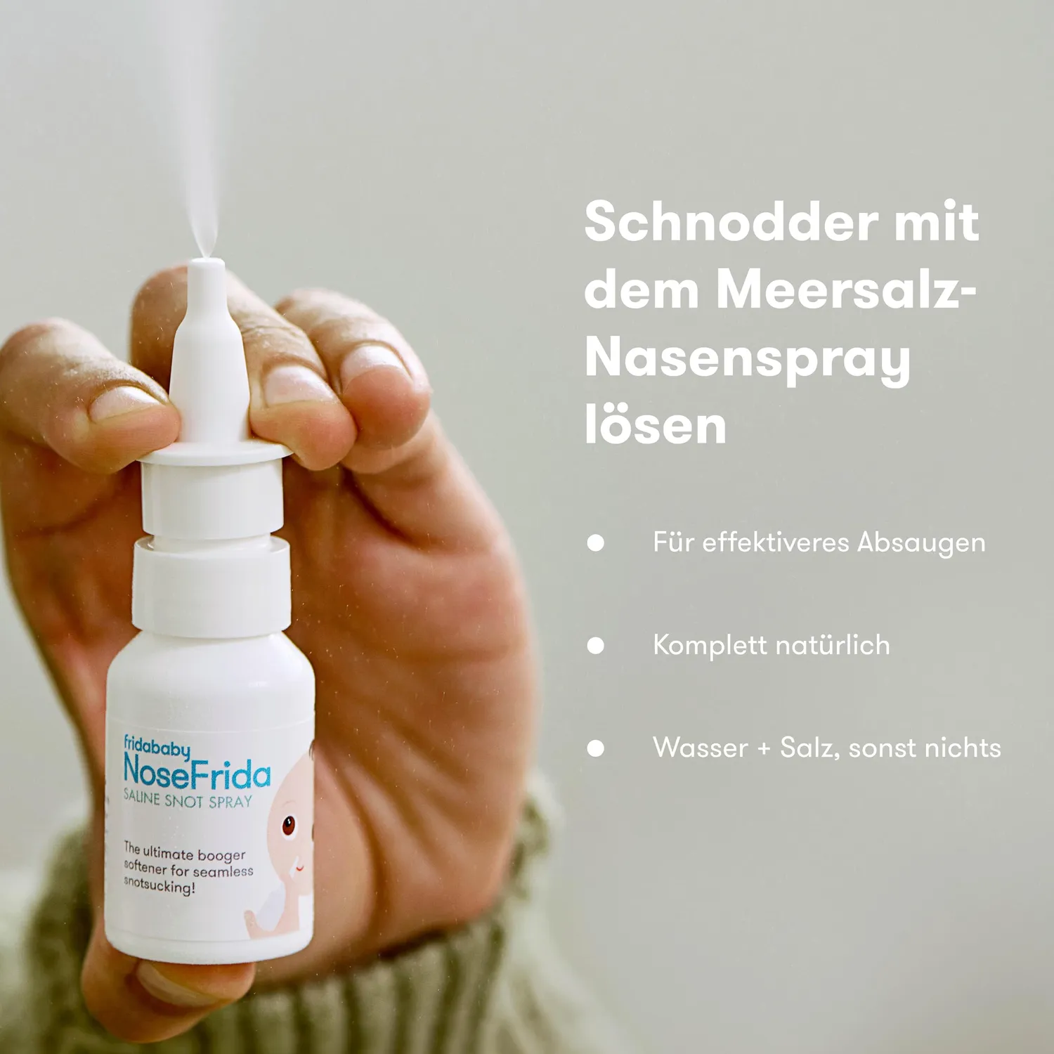 Frida Baby NoseFrida Nasensauger Set mit Spray BPA-frei Box
