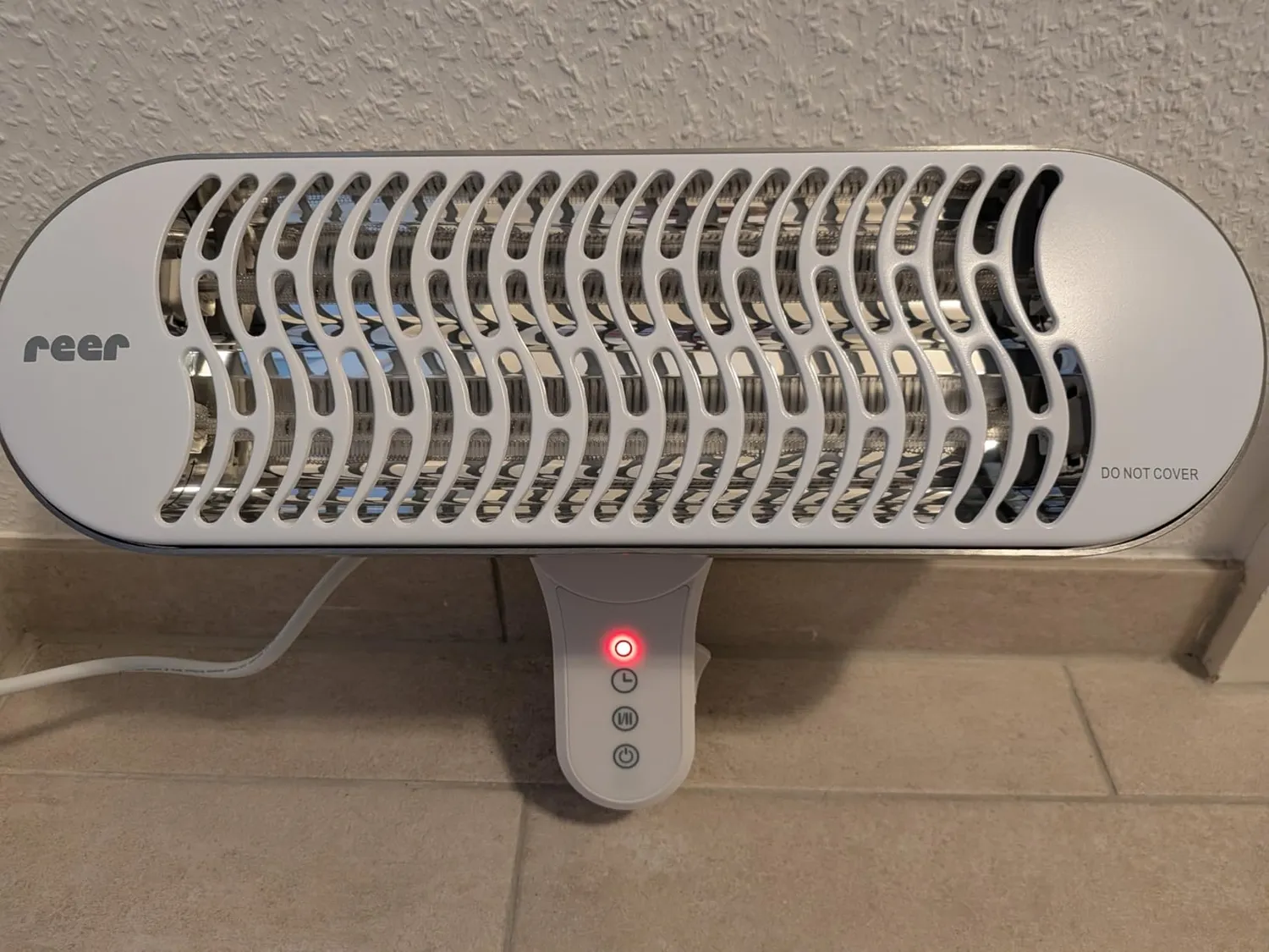 Reer HeatCare+ Wickeltisch Wärmestrahler mit Fernbedienung