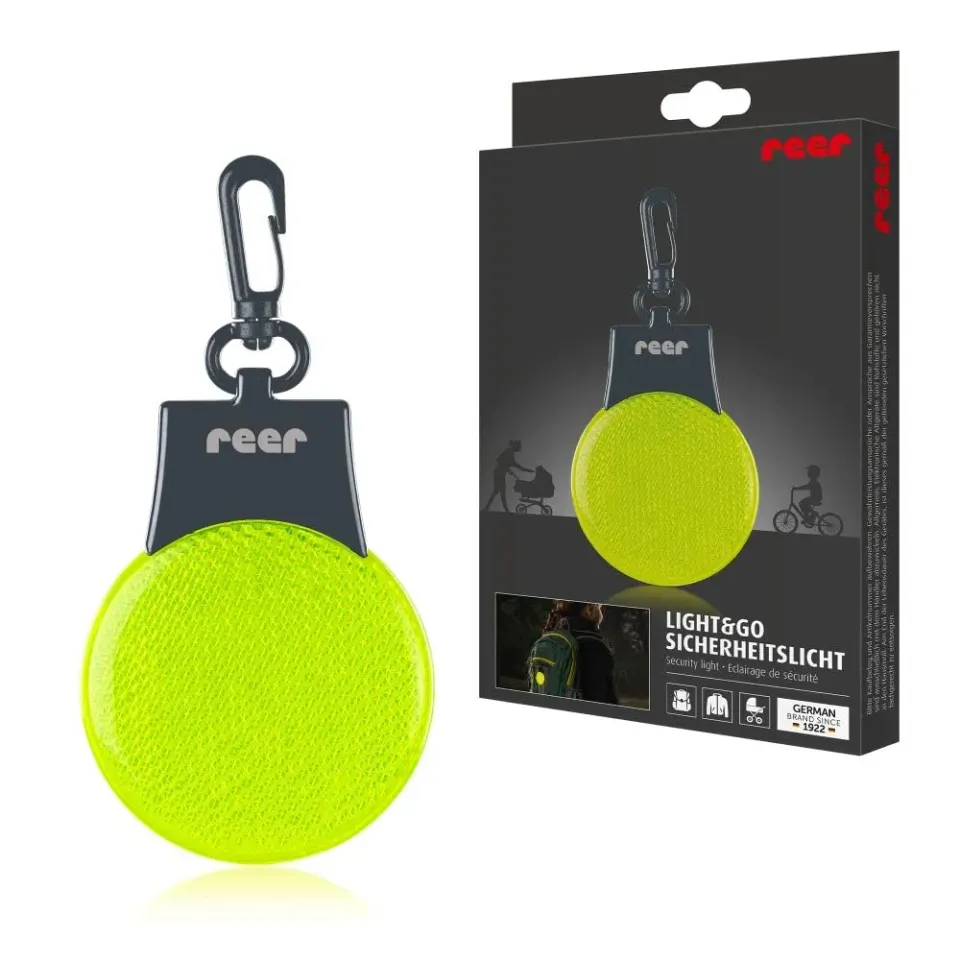 Reer Light&Go Sicherheitslicht LED Anhänger grün