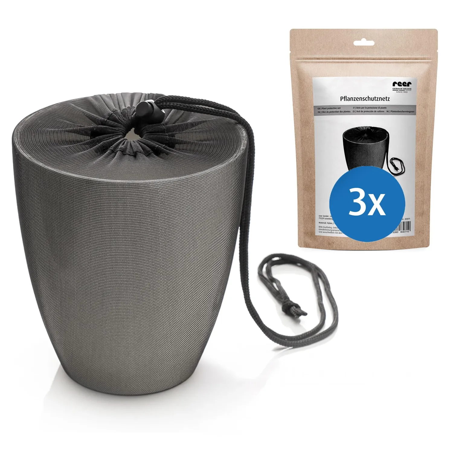 Reer Pflanzenschutz Netz Blumentopfschutz 30 cm einzeln