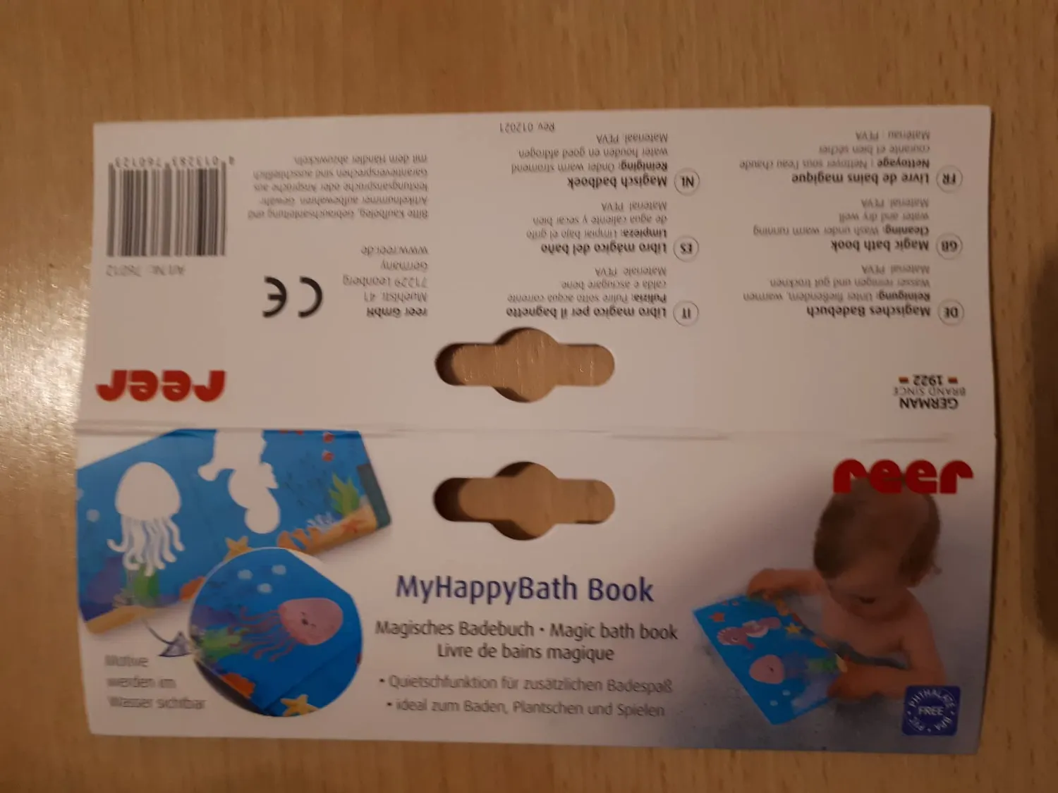 Reer MyHappyBath Badebuch Farbwechsel bunt 15 cm