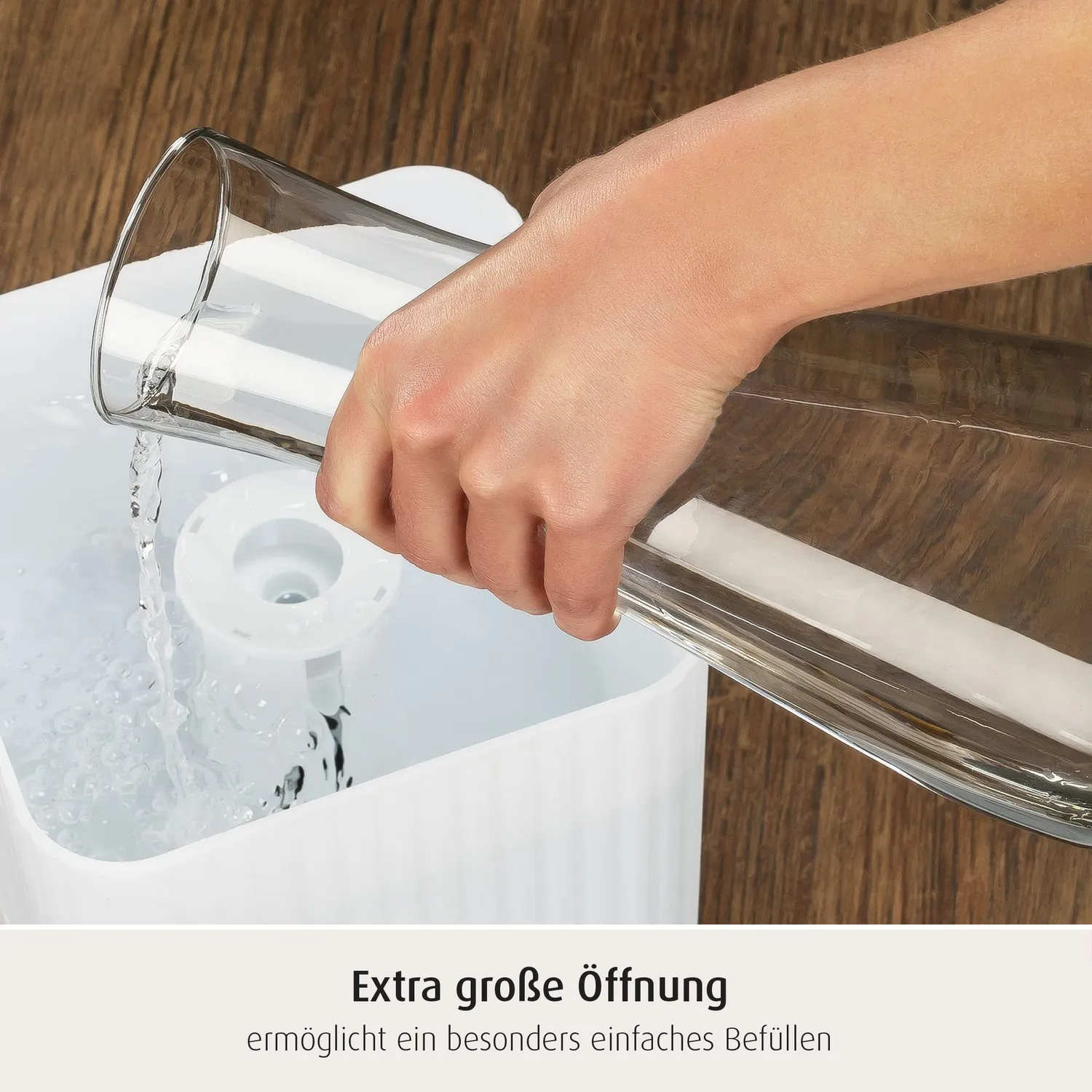Reer 2in1 Humidifier Luftbefeuchter weiß Ultraschall