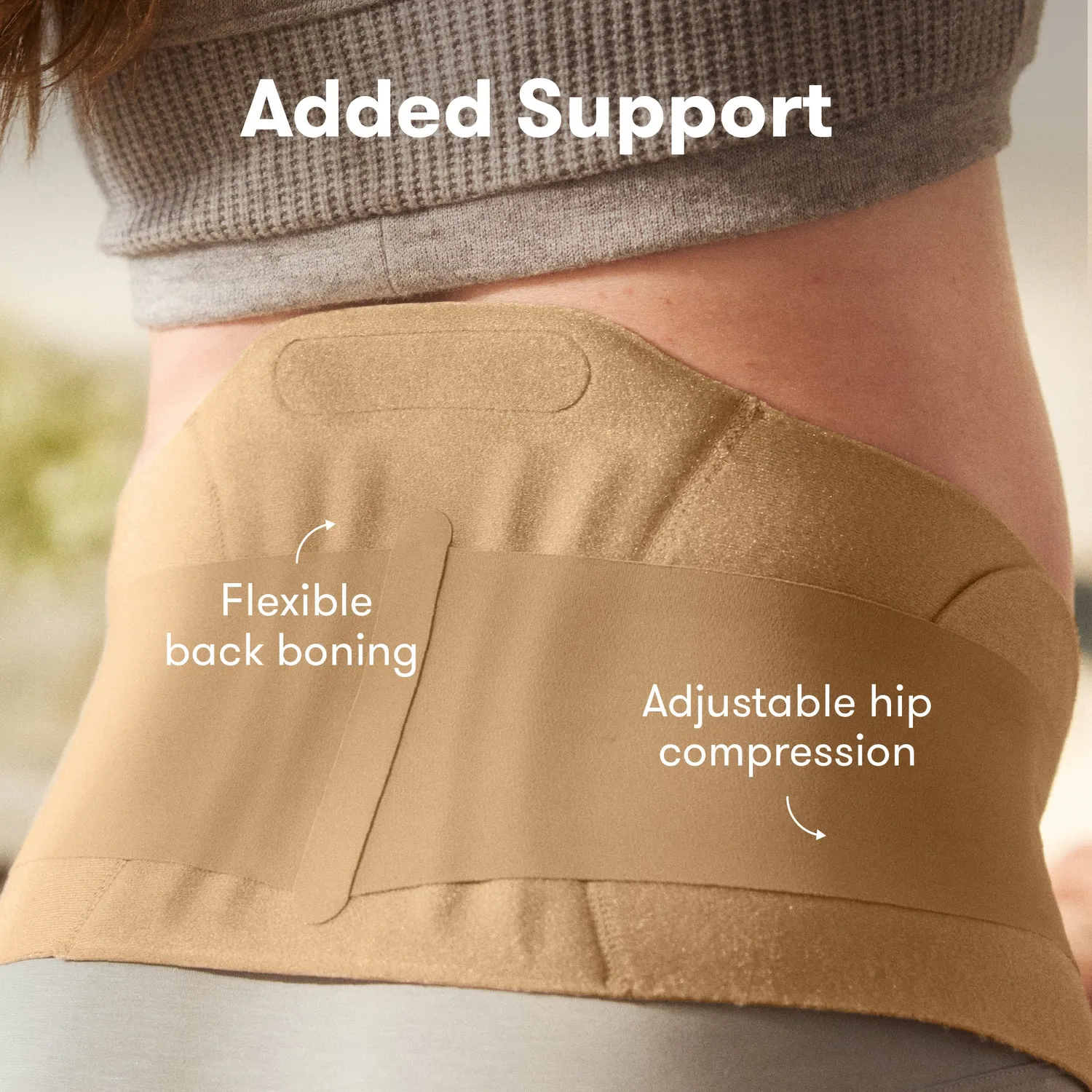 Frida Mom Dual Support Bauchband Clay S/M