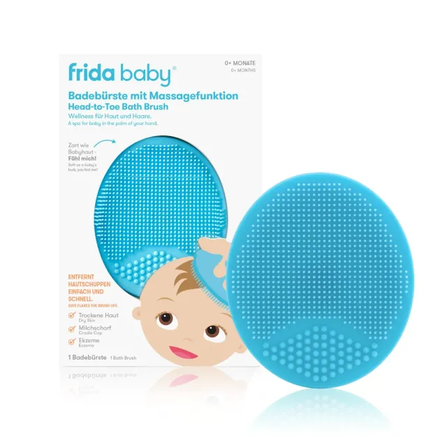 Frida DermaFrida Silikon-Badebürste Baby Silikon