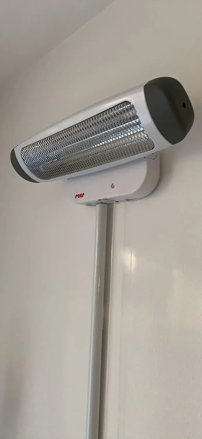 Reer FeelWell Wickeltischstrahler 2in1 weiß Stand/Wand