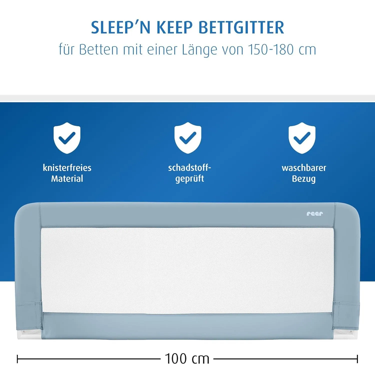 reer Sleep'n Keep Rausfallschutz 100cm bis 180cm Hoch