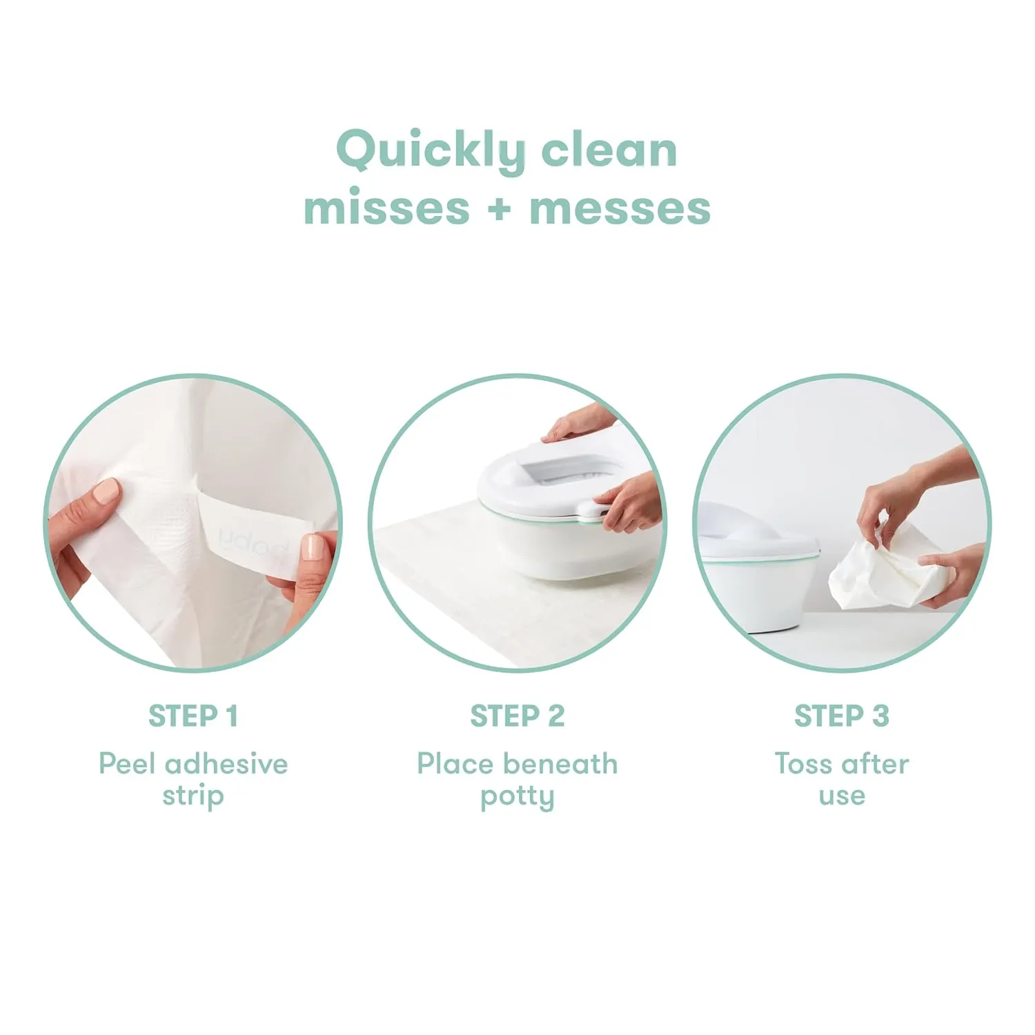 Frida Baby Potty Mess Mats Töpfchenmatten 20 Stück saugstark