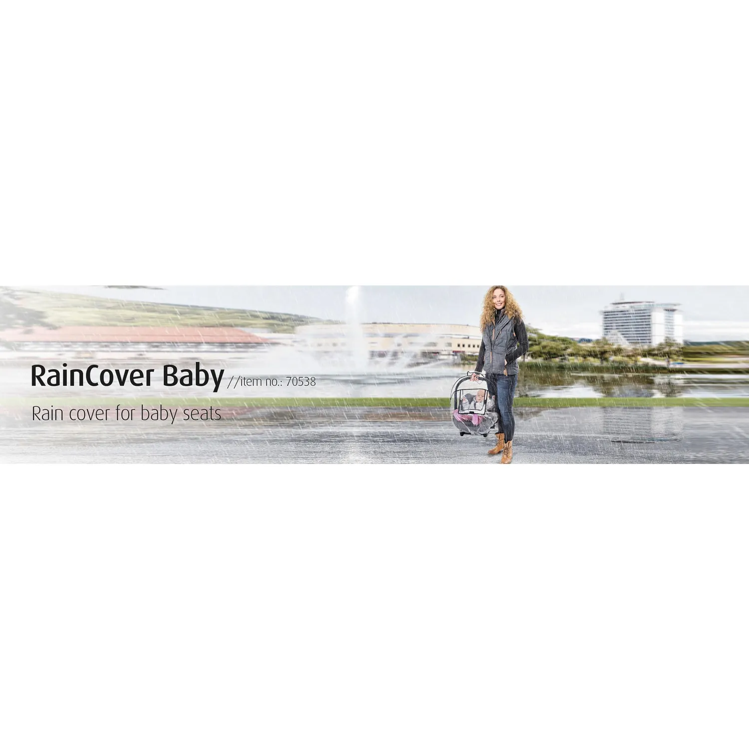 reer RainCover 70538 Regenschutz Babyschale PVC-frei