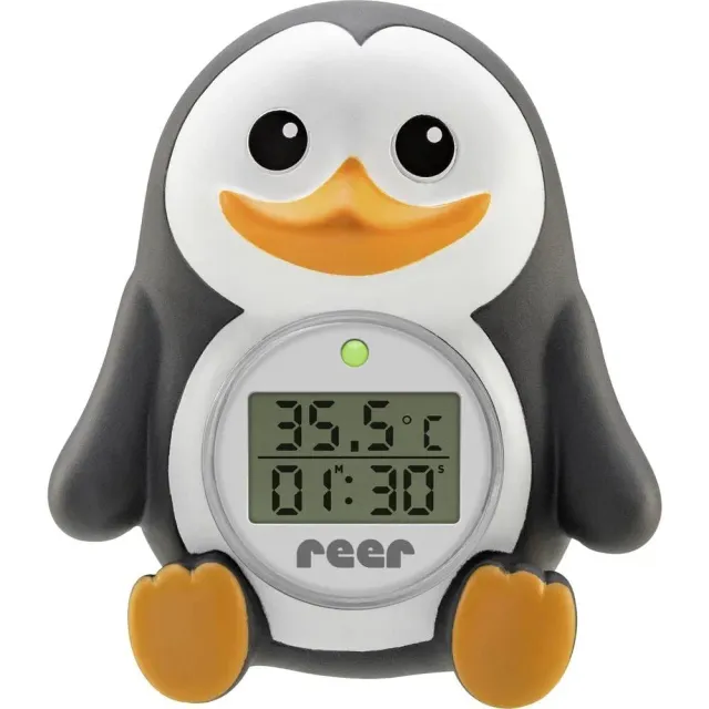Reer MyHappyPingu Badethermometer Pinguin digital