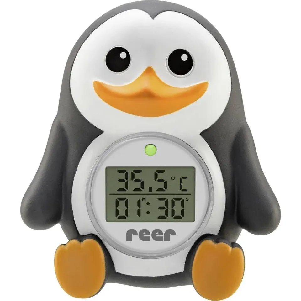 Reer MyHappyPingu Badethermometer Pinguin digital