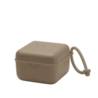 BIBS Schnullerclip 22 cm Dark Oak Vanilla Bio-Baumwolle