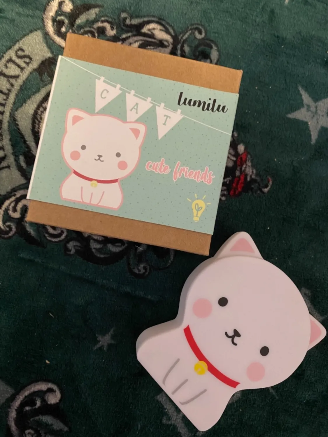 reer lumilu Cute Friends Katze Nachtlicht weiß