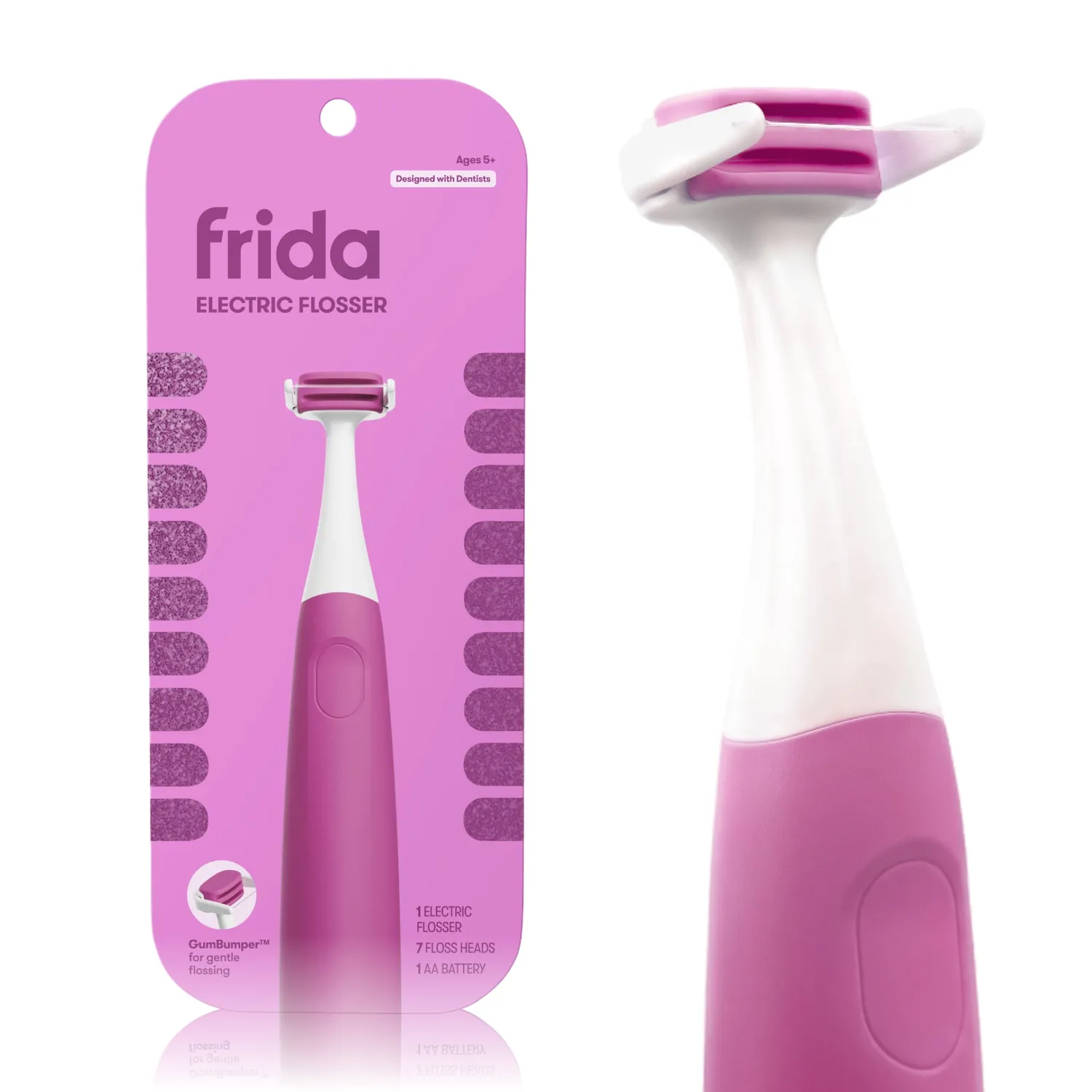 Frida Kids Electric Flosser elektrische Zahnseide Mint sanft