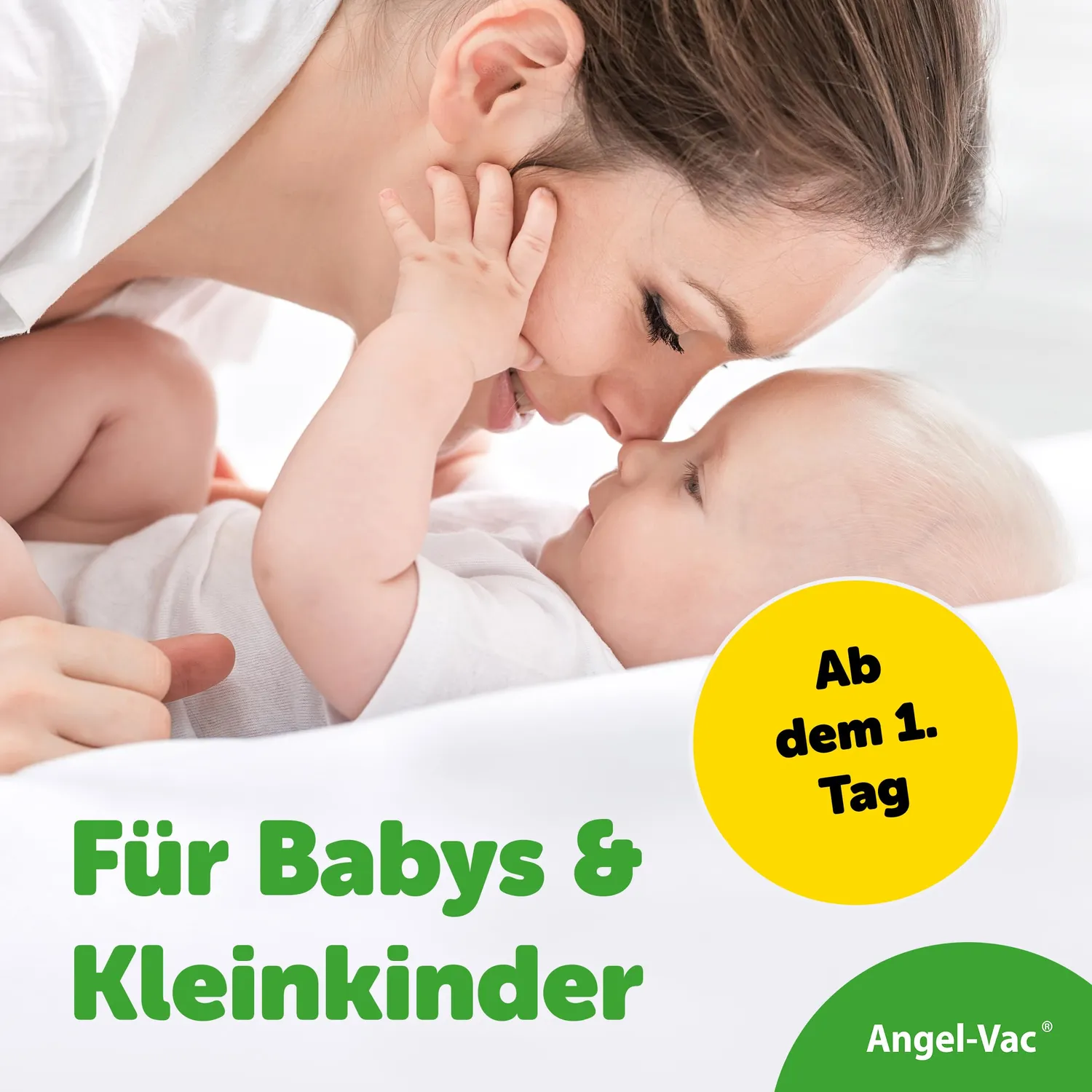Angel-Vac Mund-Nasensauger Baby mit 5 Filtern