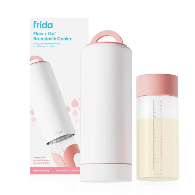 Frida Mom Flow+Go Muttermilch-Kühler tragbar isoliert