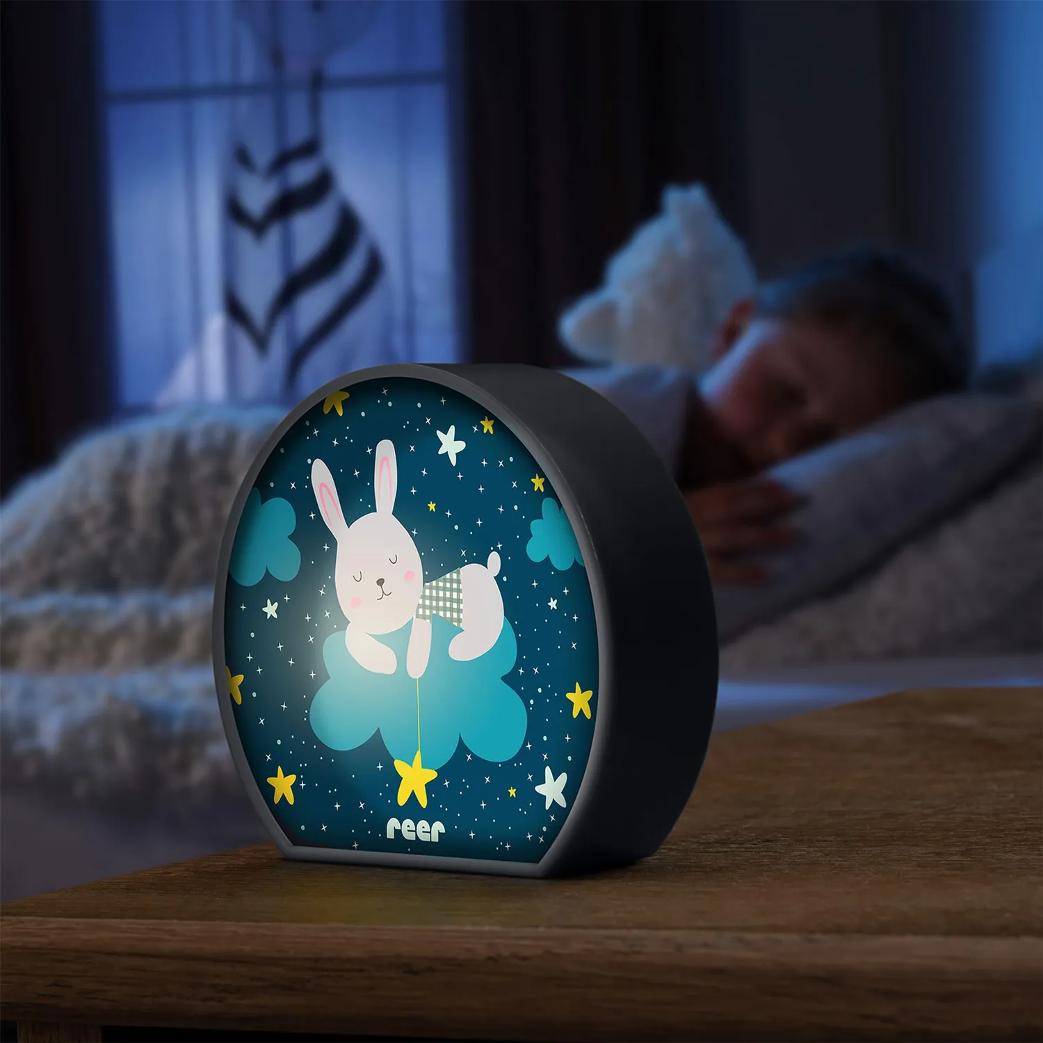 Reer MyBabyLight Hase Nachtlicht batteriebetrieben
