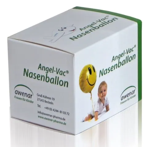 Angel-Vac Nasenballon Kinder ab 3 Jahren mit 5 Ersatzballons