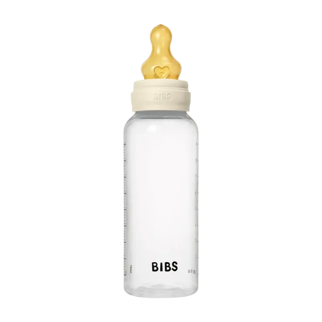 BIBS Babyflasche 270ml Ivory Latex Anti-Colic