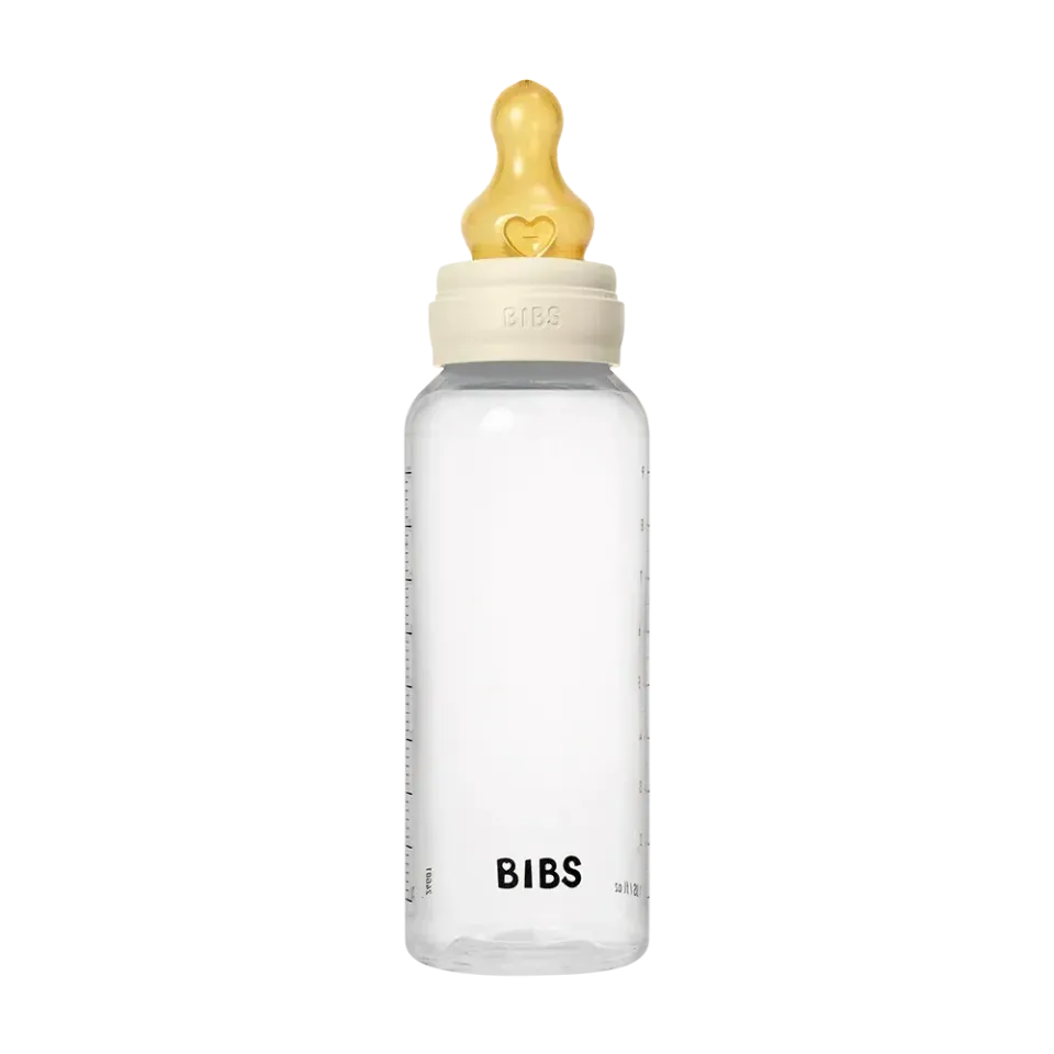 BIBS Babyflasche 270ml Ivory Latex Anti-Colic