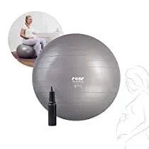 Reer Gymnastikball Schwangerschaft 65cm grau 120kg