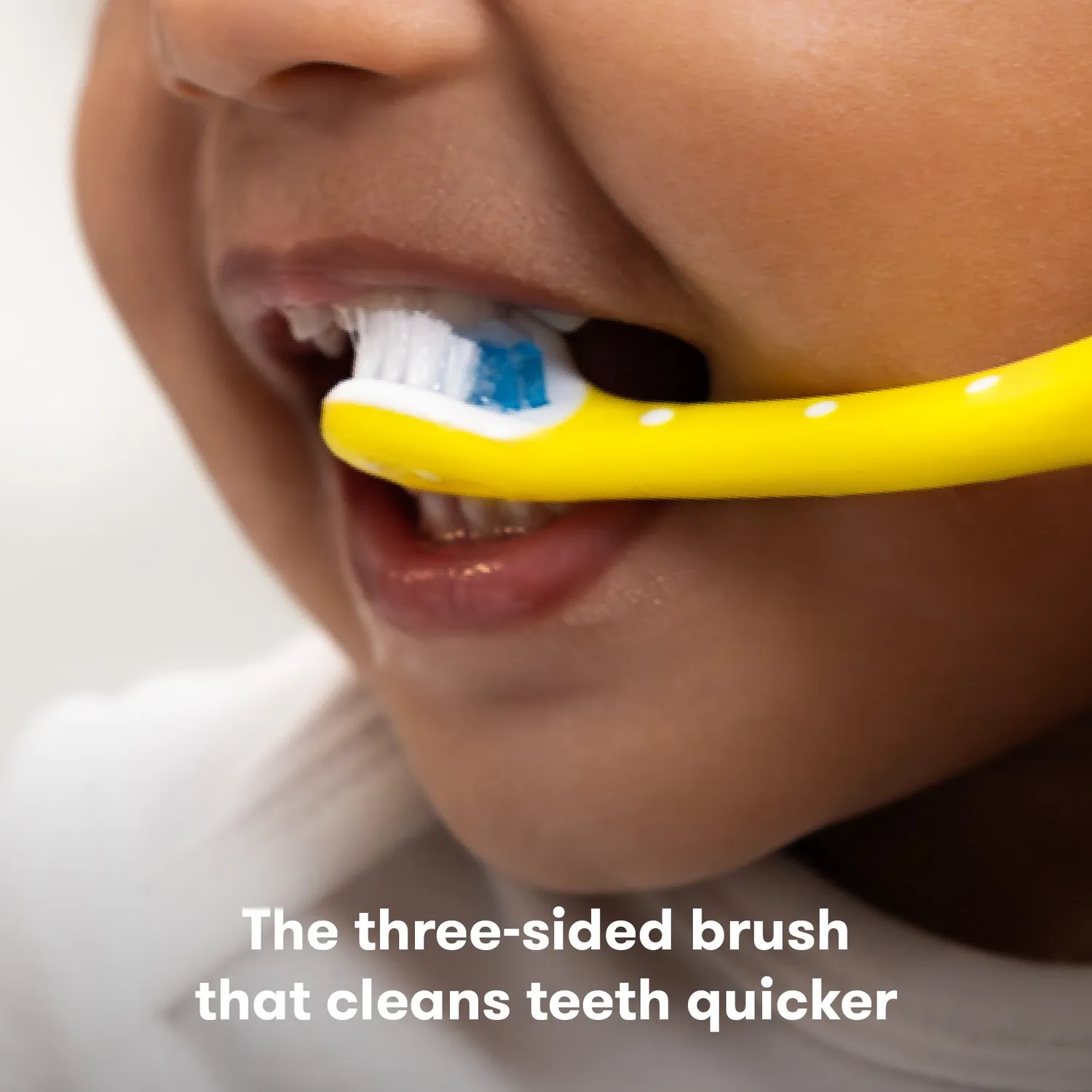 Frida Baby Toothhugger Zahnbürste Gelb 3-seitig