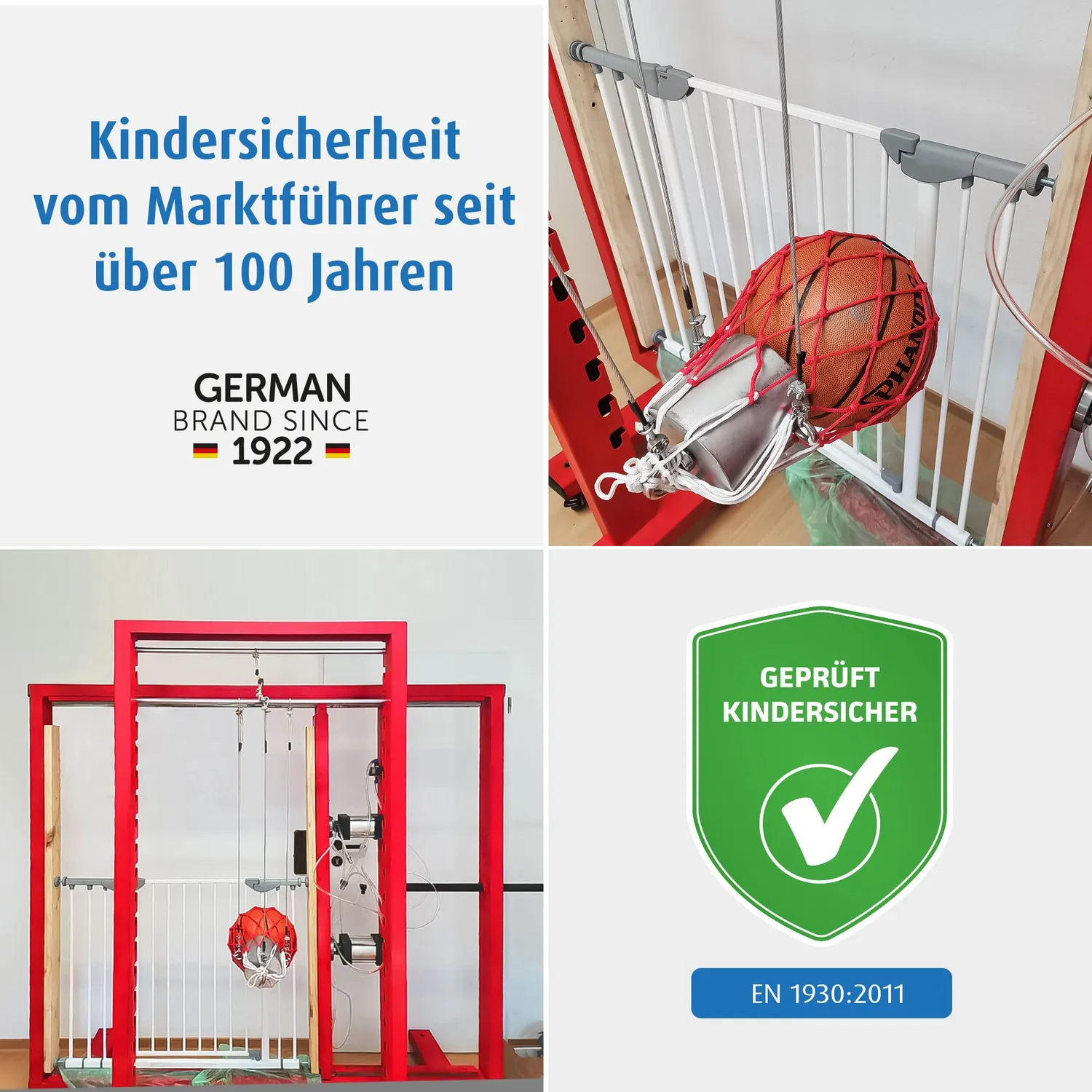 Reer Advanced Türgitter Treppengitter Klemmen 77,5-83,5 cm