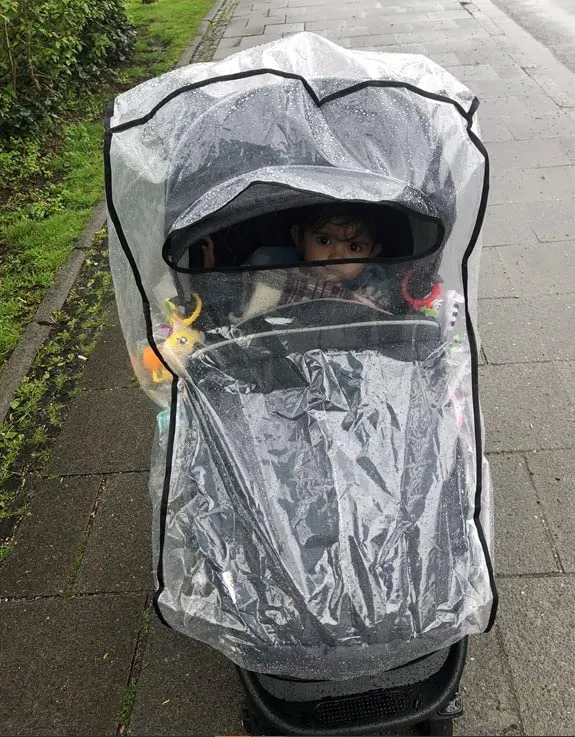 reer RainCover Classic Regenschutz Kinderwagen PVC-frei