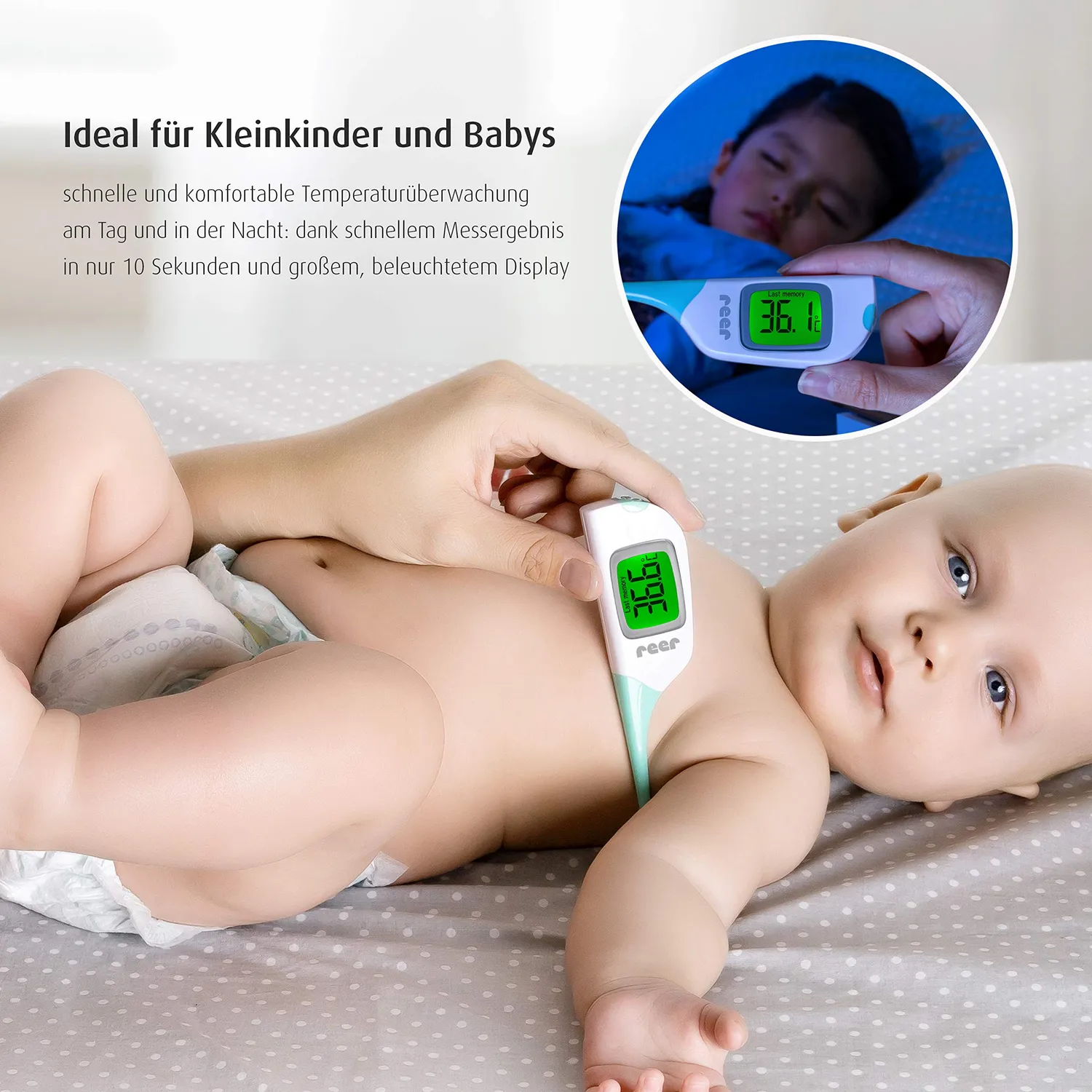 Reer ColourTemp Fieberthermometer digital flexibel