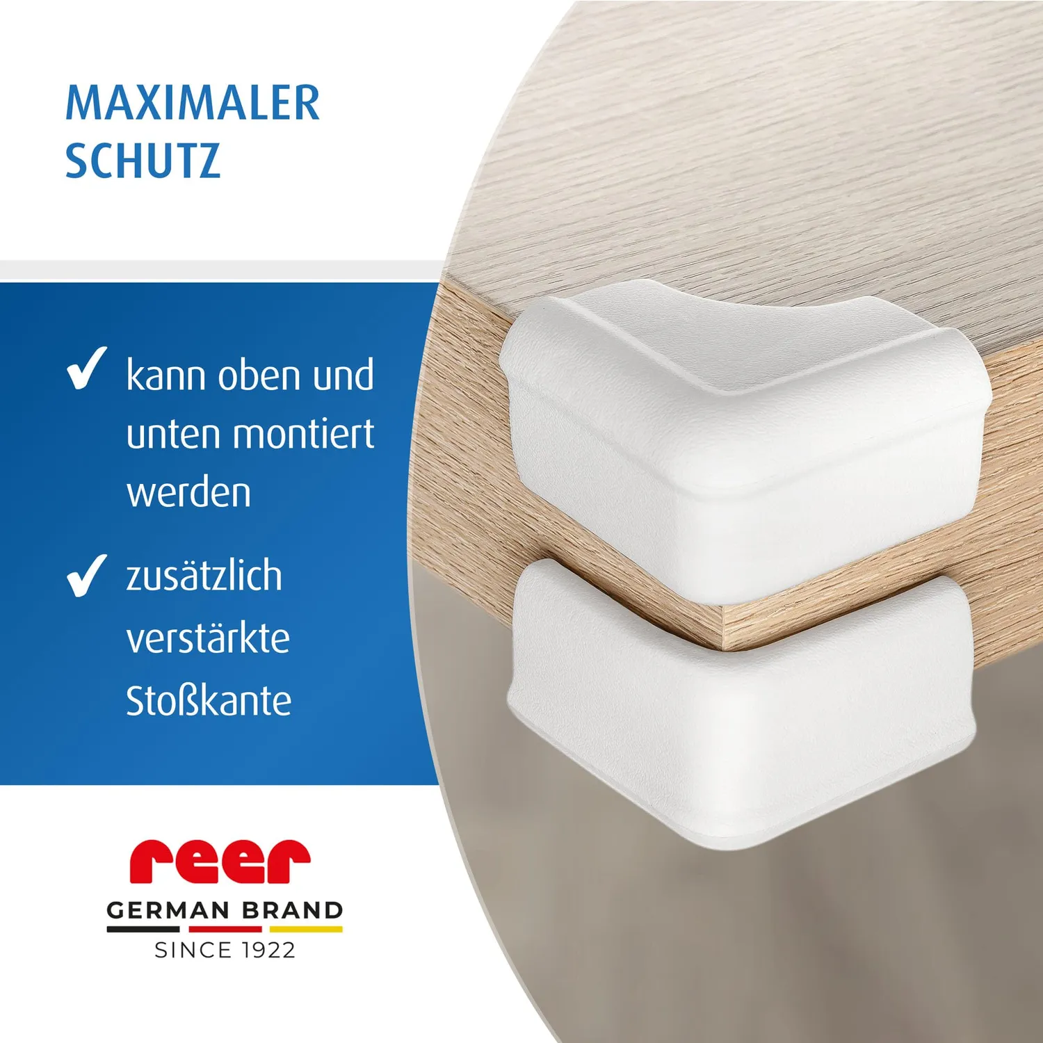 Reer soft Eckenschutz weiß 4 Stück bissfest
