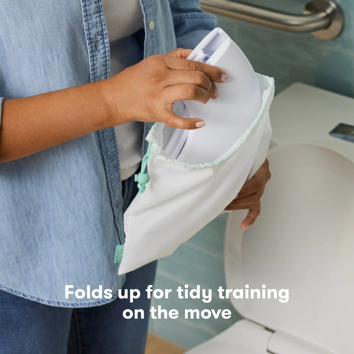Frida Baby Fold-and-Go Toilettensitz Kinder faltbar