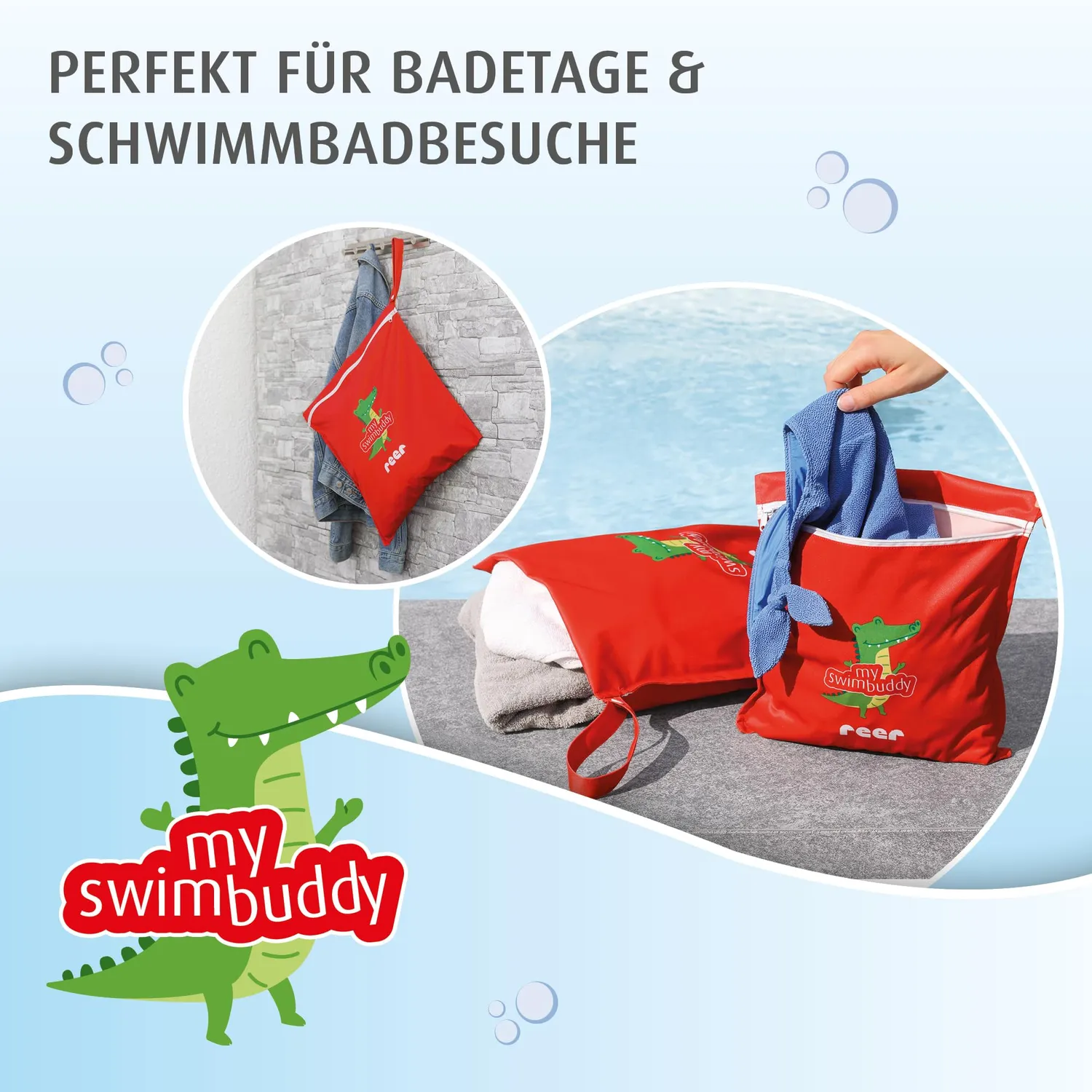 Reer myswimbuddy Wetbag Nassbeutel 2er-Set wasserdicht