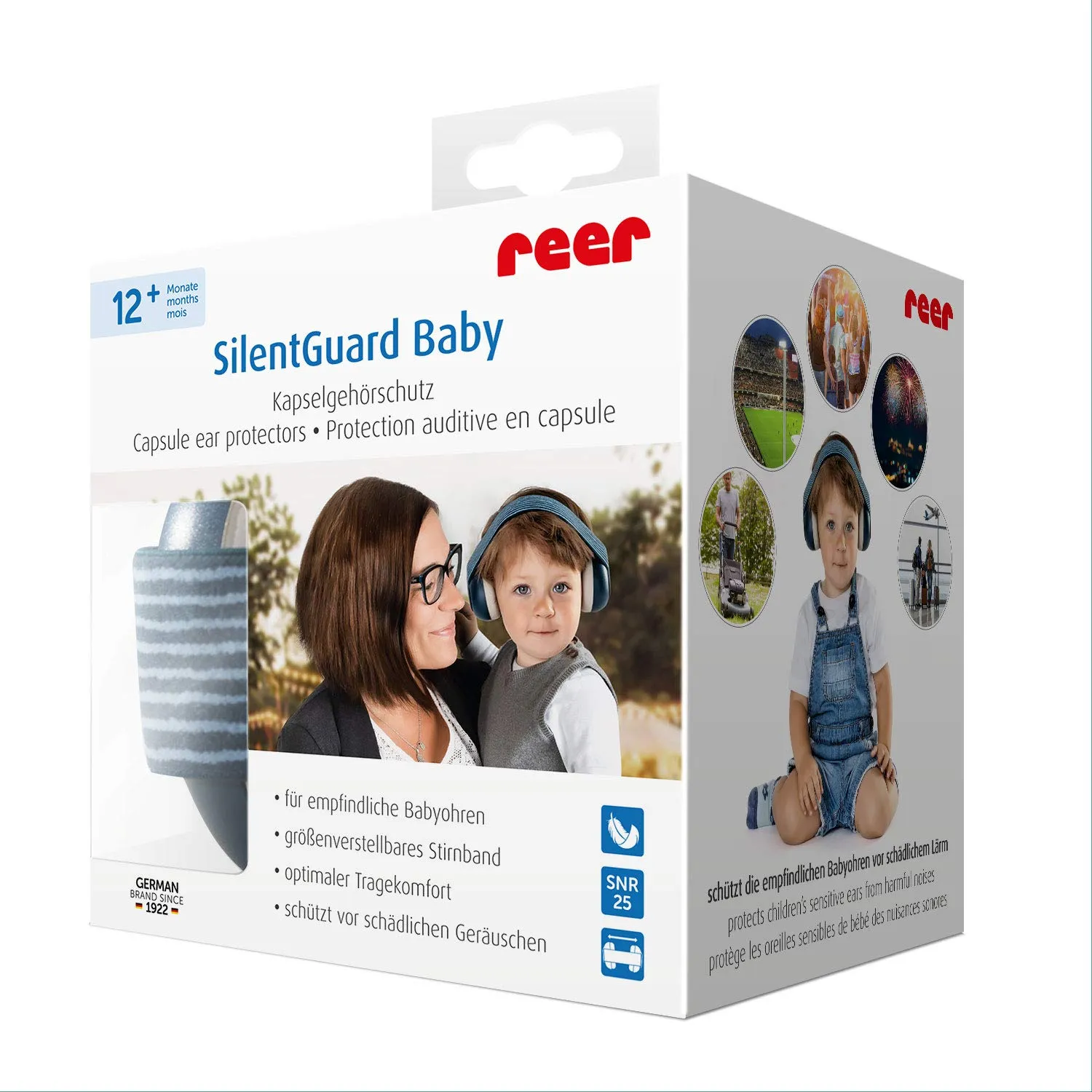 Reer SilentGuard Baby Gehörschutz 1er Pack mitwachsend