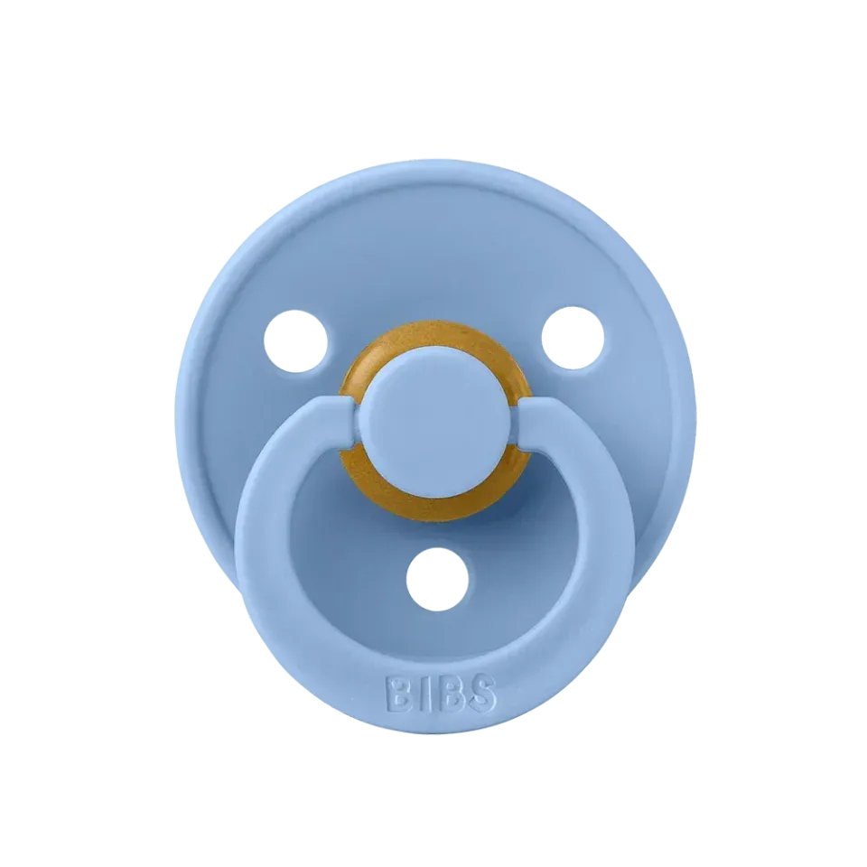 Bibs Colour Schnuller Sky Blue Latex Kirschform