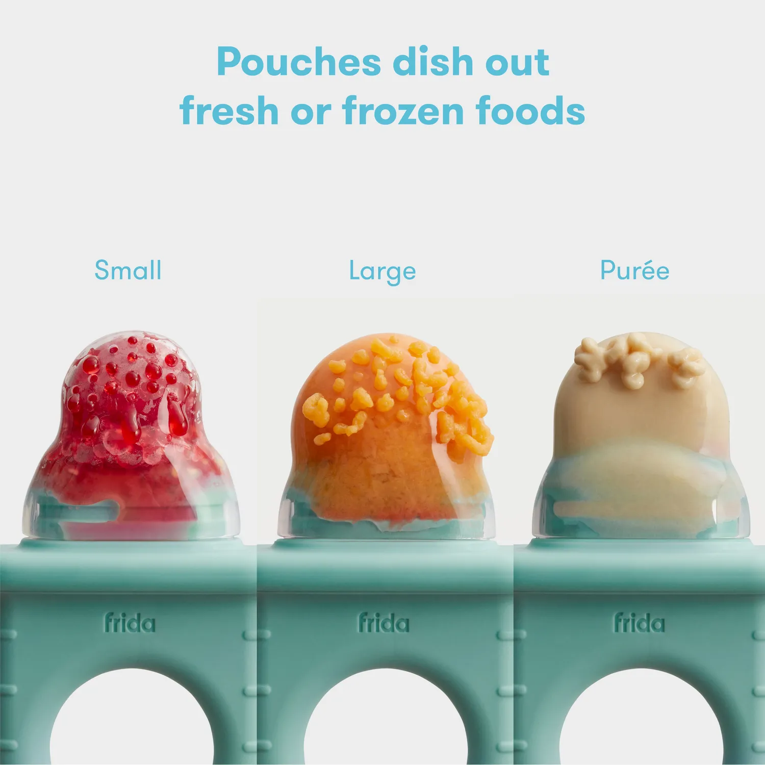 Frida Baby Push Pop Fruchtsauger Set Silikon