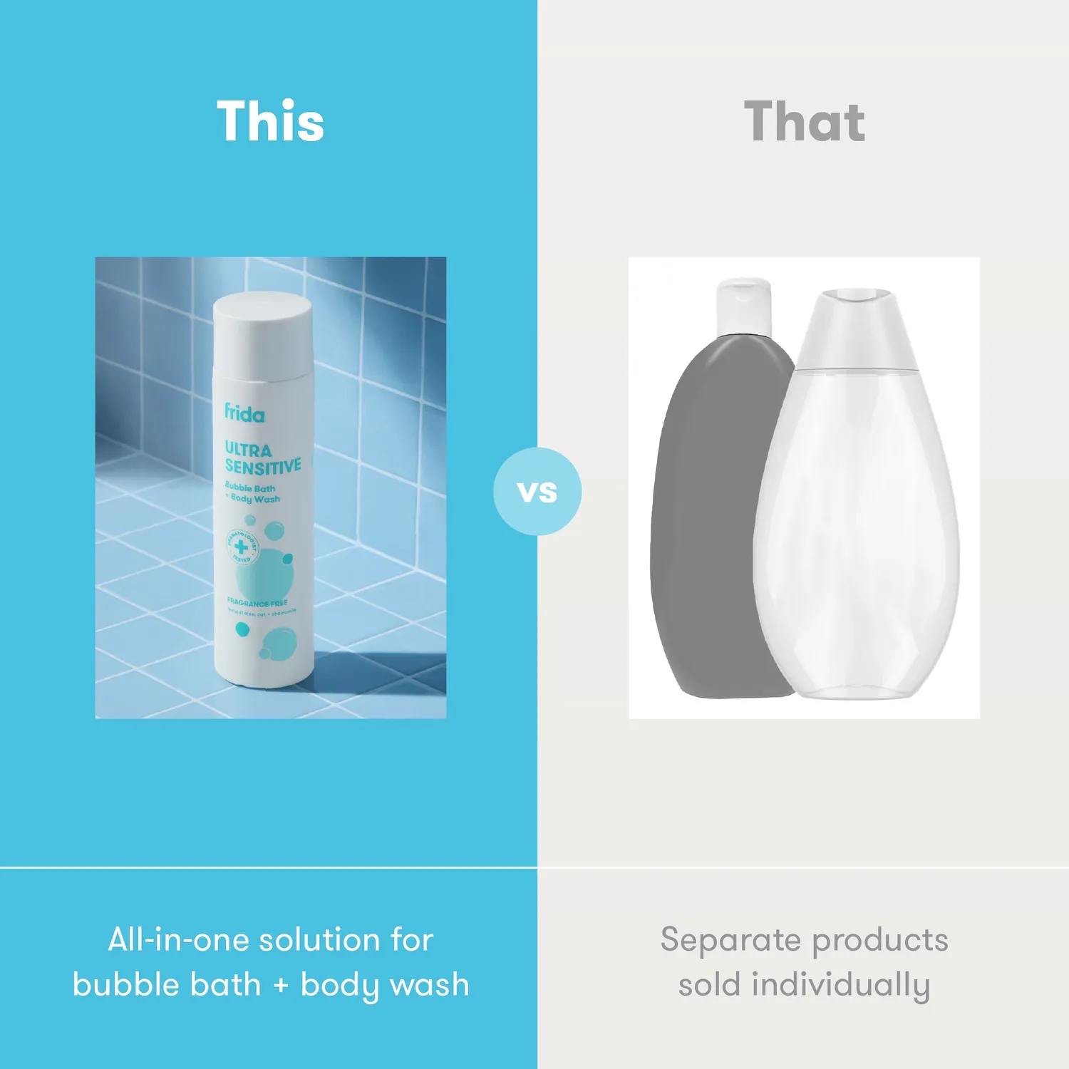Frida Baby Ultra Sensitive Schaumbad parfümfrei