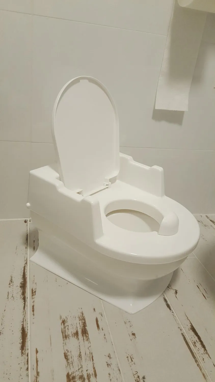Reer SitzFritz Töpfchen Grau 1:1 Toilette