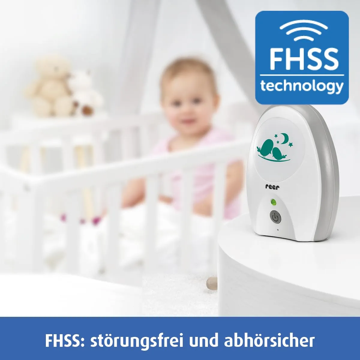 reer Neo Digital Babyphone 250 m ECO-Modus