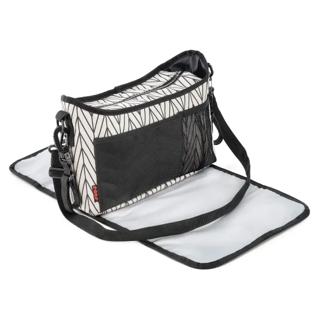 reer Clip&Go Vario Kinderwagen-Organizer mit Wickelauflage