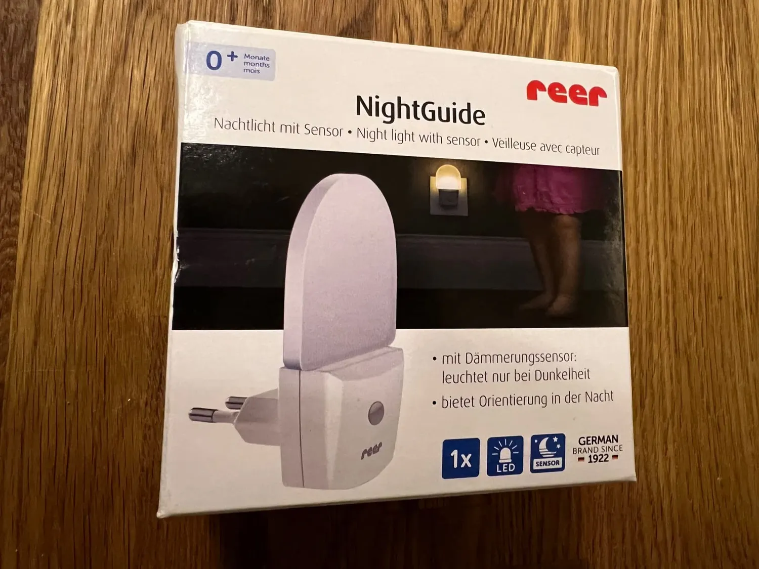 Reer NightGuide Nachtlicht Steckdose warmweiß