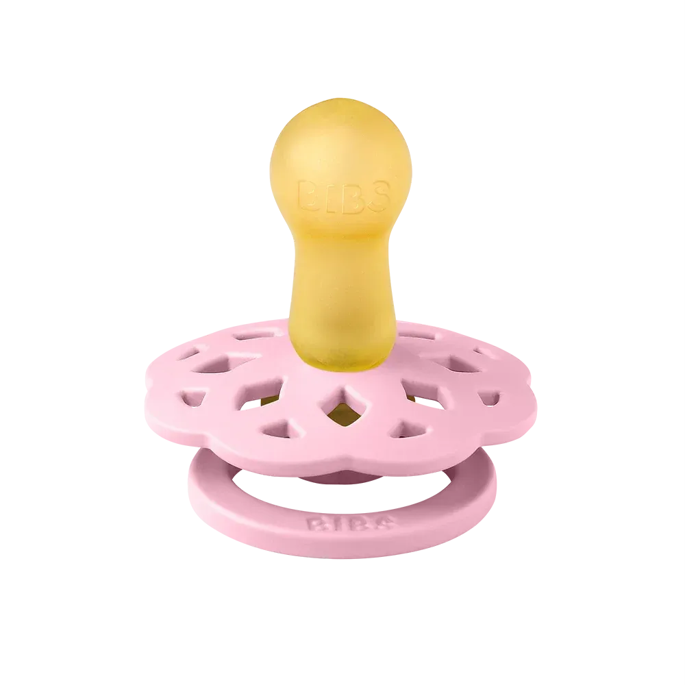 BIBS Boheme Schnuller Baby Pink 1 Stück Kirschlatex
