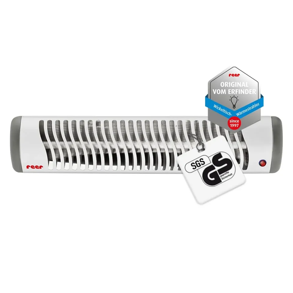 Reer EasyHeat Wickeltisch-Heizstrahler 500 W weiß