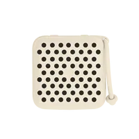 BIBS Studio Clip Loop Schnullerclip Ivory Black 1 St