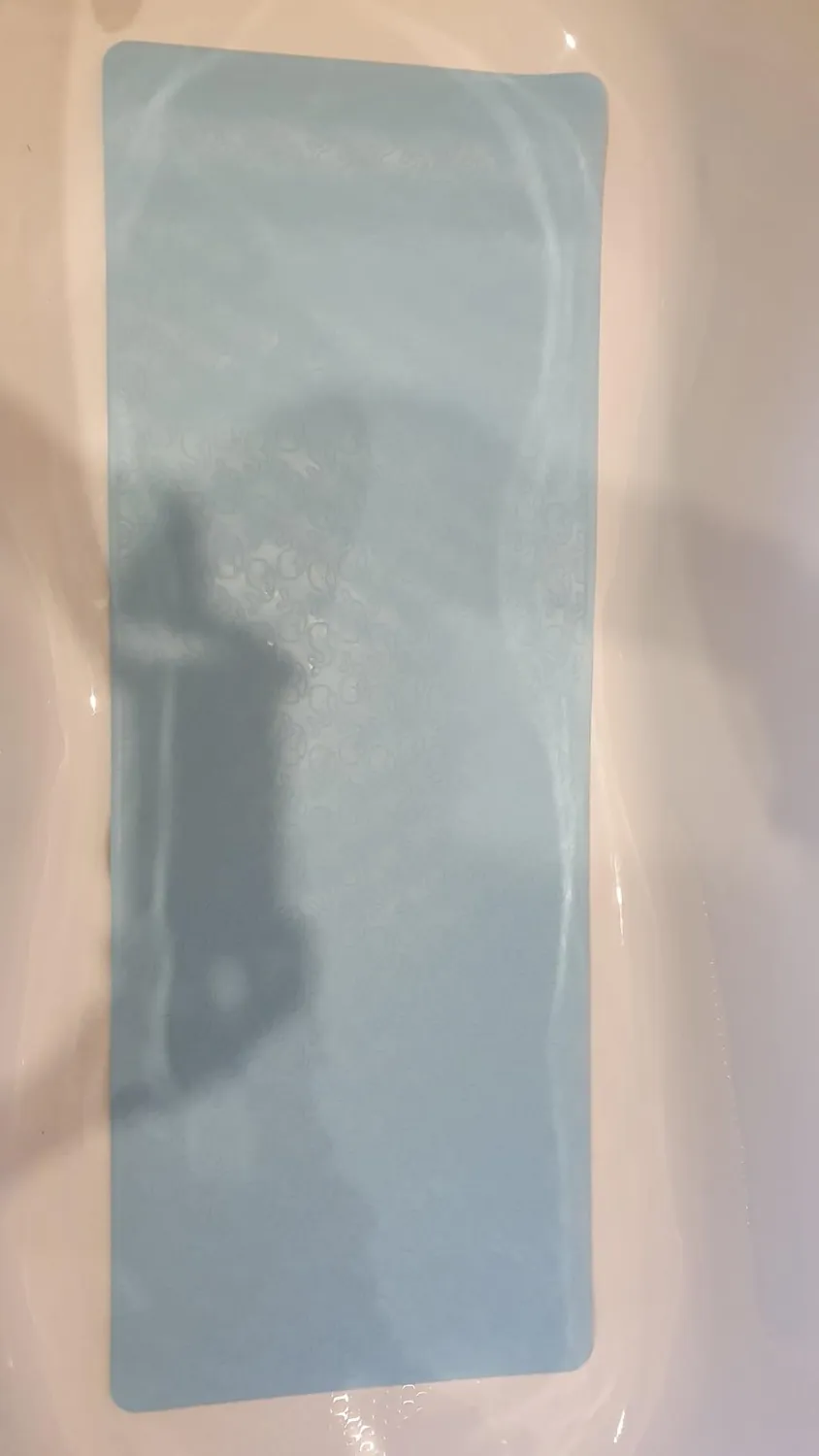 reer MyHappyBath Badewannenmatte 42x25 cm blau Wal