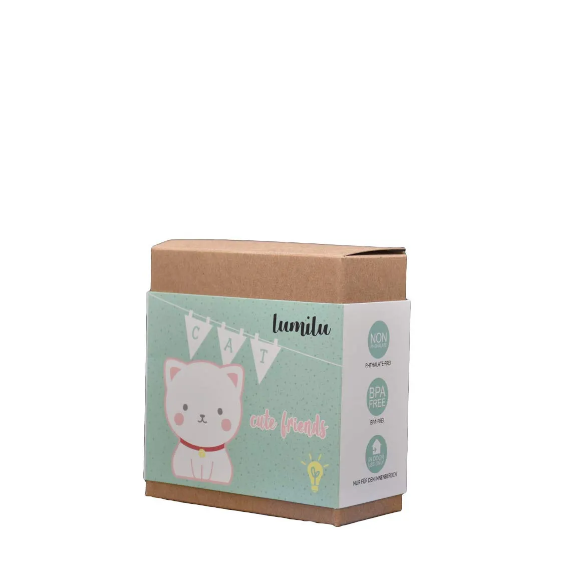 reer lumilu Cute Friends Katze Nachtlicht weiß