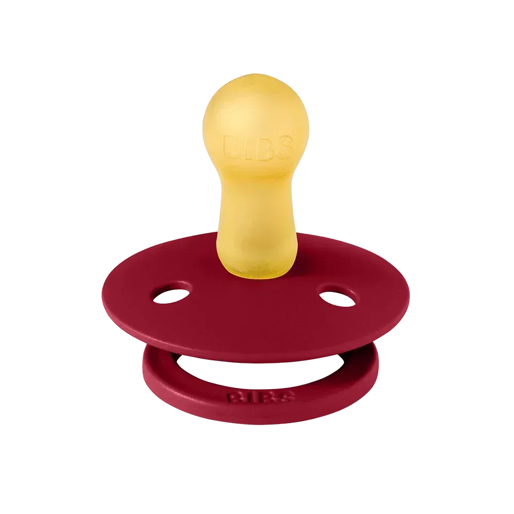 BIBS Colour Schnuller Ruby Naturkautschuk