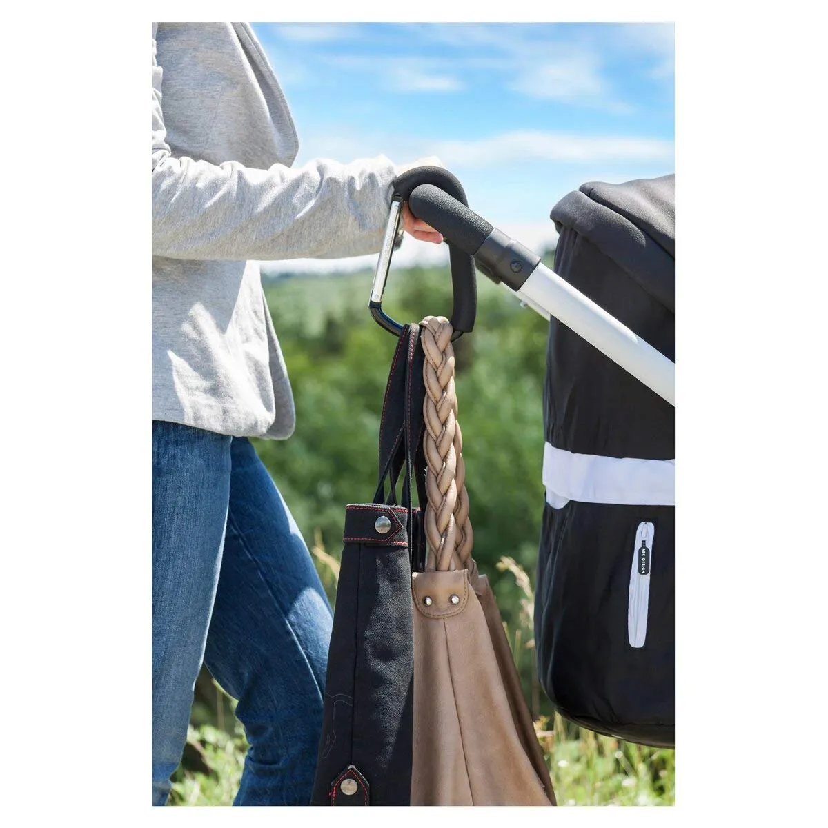 reer 84405 Carryhook Karabinerhaken Aluminium 16 cm