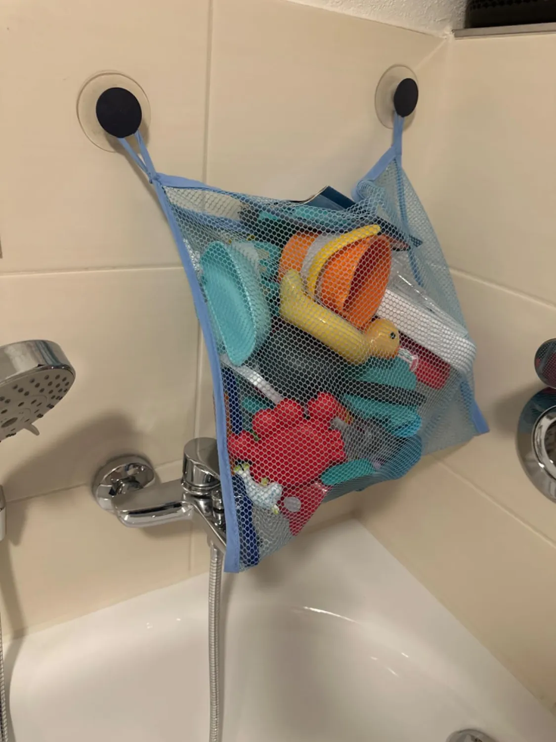Reer MyHappyBath Spielzeugnetz Badewanne 43x36 cm hellblau