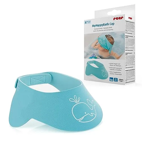 Reer MyHappyBath Cap Shampoo-Schutz blau 40-55 cm
