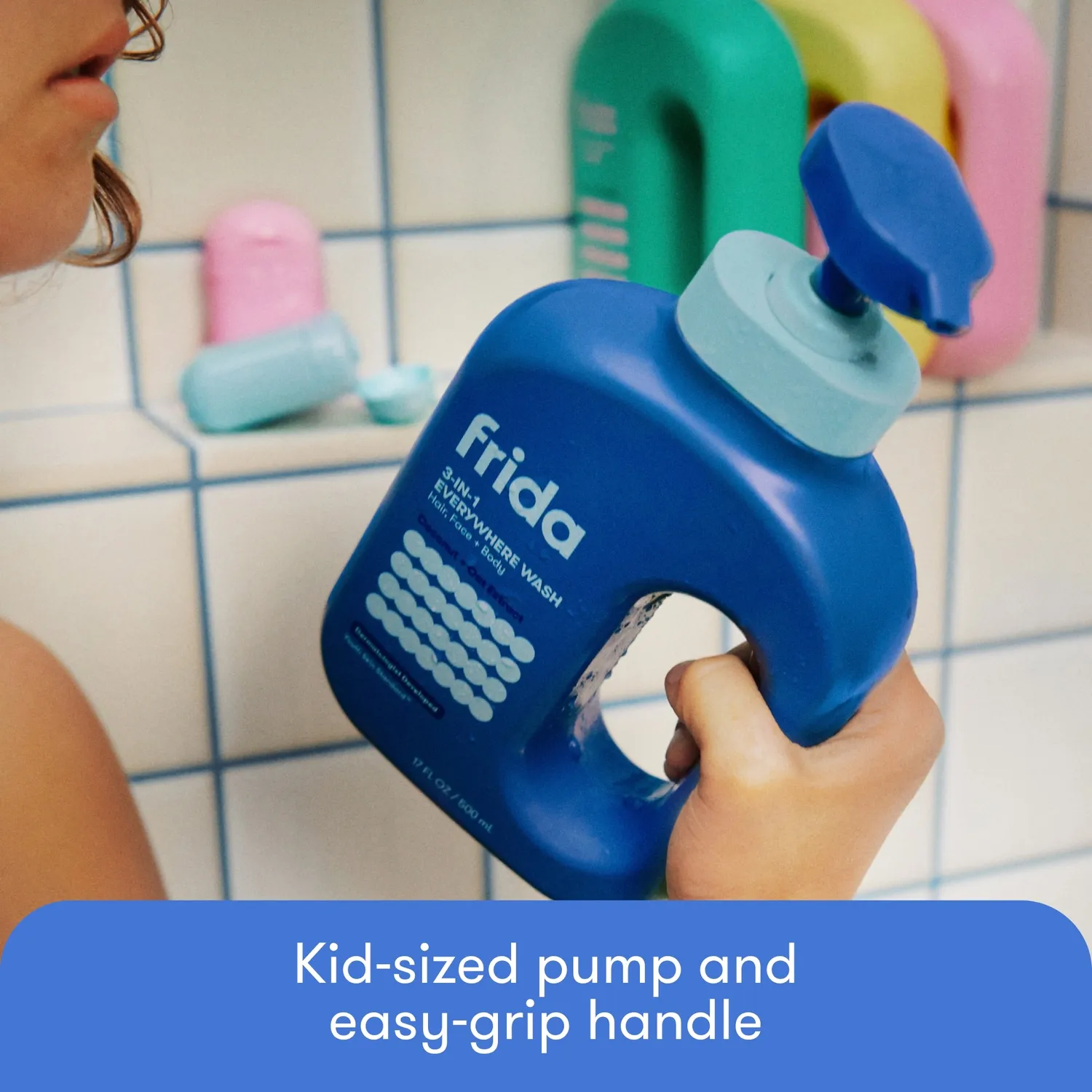 Frida Kids 3-in-1 Everywhere Wash Duschgel Aloe Hafer