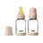 BIBS Baby Bottle Glasflasche Ivory 120 ml 2 Stück Latex